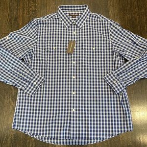 Michael Kors Long Sleeve Button Down Mens Top